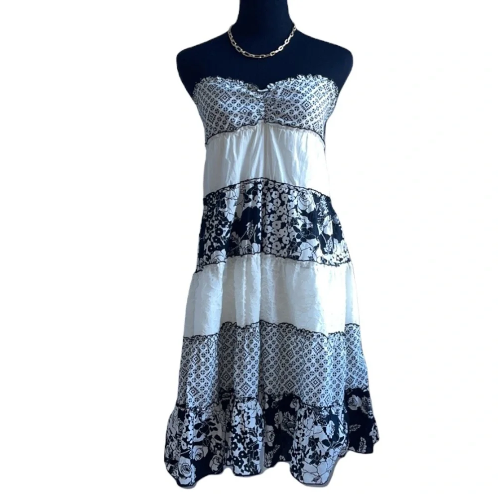 Guess jeans authentic sleeveless off shoulder dress - Picture 1 of 10